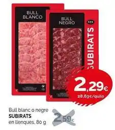 Condis Blanco - bull blanc o negre oferta
