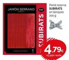 Condis Serrano - pernil reserva oferta