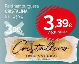 Condis Cristalinas - pa d'hamburguesa oferta