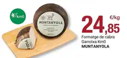 BonpreuEsclat Garrotxa - formatge de cabra garrotxa km0 oferta