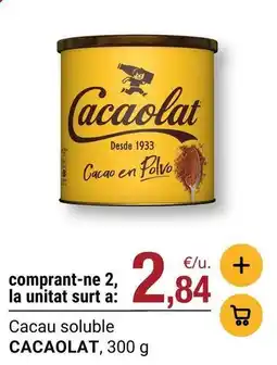 BonpreuEsclat Cacaolat - cacau soluble oferta
