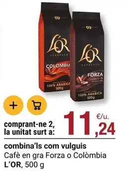 BonpreuEsclat L'or - cafe en gra oferta