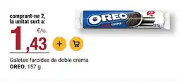 BonpreuEsclat Oreo - galetes farcides de doble crema oferta