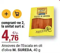 BonpreuEsclat L'escala - anxoves de l'escala en oli d'oliva oferta