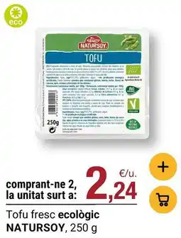 BonpreuEsclat Natursoy - tofu fresc ecologic oferta