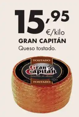 Supermercados Lupa Gran Capitán Queso tostado oferta
