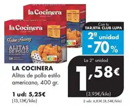 Supermercados Lupa la Cocinera Alitas de pollo estilo americano oferta
