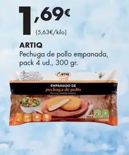 Supermercados Lupa Artiq pechuga de pollo empanada oferta