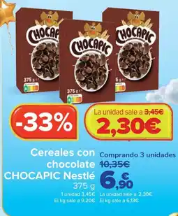 Carrefour Chocapic Nestlé oferta