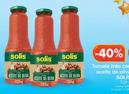 Carrefour solís tomate frito con aceite de oliva oferta
