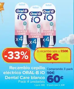 Carrefour Oral-B IO Dental Care blanco oferta