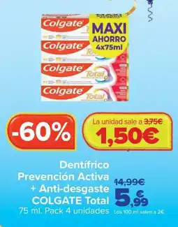 Carrefour Colgate Total oferta