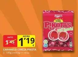 Supermercados MAS Dulciora caramelo cereza pikota oferta
