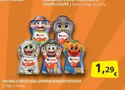 Supermercados MAS Kinder figura choco halloween estuche oferta