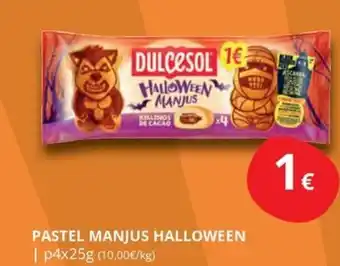 Dulcesol pastel manjus halloween