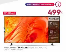 Tien 21 samsung neo qled 55" tq55qn70hauxxc oferta