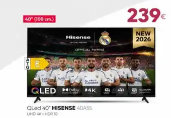 Hisense QLed 40" 40A5S