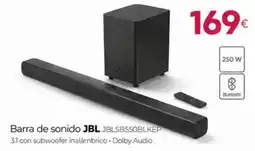 Tien 21 JBL barra de sonido JBLSB550BLKEP oferta