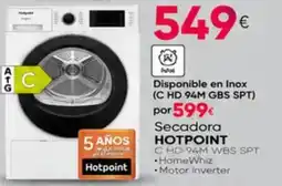 Tien 21 Hotpoint secadora C HD 94M WBS SPT oferta