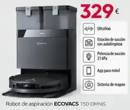 Tien 21 EcoVacs robot de aspiración T50 OMNIS oferta