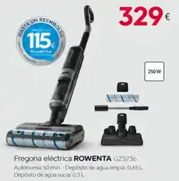 Tien 21 Rowenta fregona eléctrica GZ5736 oferta