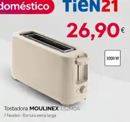 Tien 21 Moulinex tostadora ls2moa oferta