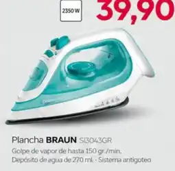 Tien 21 Plancha Braun si3043gr oferta