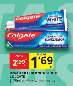 Supermercados MAS Dentífrico blanqueador colgate oferta
