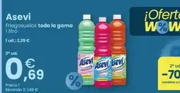 Clarel Asevi - friegasuelos toda la gama oferta