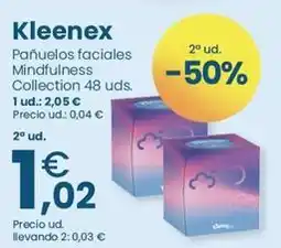 Clarel Kleenex - panuelos faciales mindfulness collection oferta