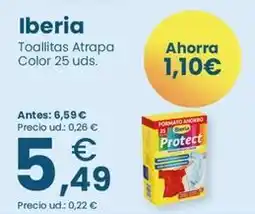 Clarel Iberia - toallitas atrapa color oferta