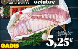 Gadis Solo - costilla de cordo fresca plancha oferta