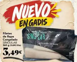Gadis Filetes de rape congelado oferta