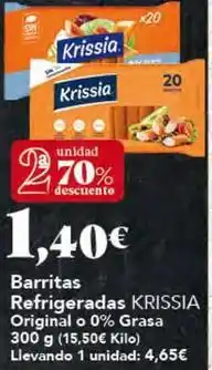 Gadis Krissia - barritas refrigeradas oferta