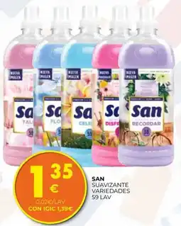 CashDiplo San suavizante variedades oferta