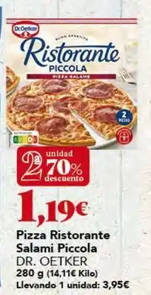 Gadis Dr oetker - pizza ristorante salami piccola oferta