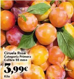Gadis Ciruela rosé categoria primera calibre oferta