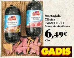 Gadis Campofrío - mortadela clasica oferta
