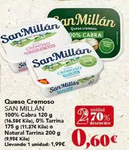 Gadis San millán - queso cremoso 100% cabra oferta