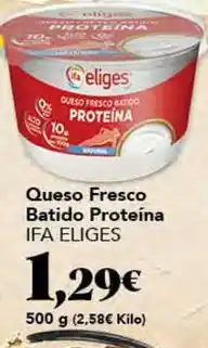 Gadis Eliges - queso fresco batido proteina oferta