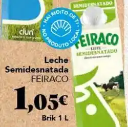 Gadis Feiraco - leche semidesnatada oferta