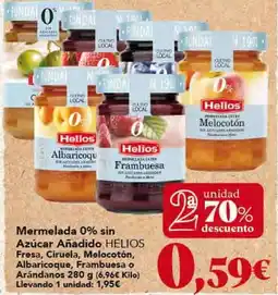 Gadis Helios - mermelada 0% sin azúcar añadido oferta