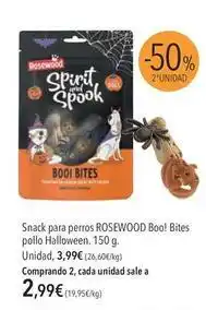 El Corte Inglés Rosewood - snack para perros boo! bites pollo halloween oferta