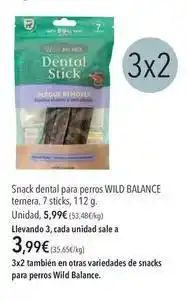 El Corte Inglés Snack - dental para perros wild balance oferta