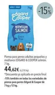 El Corte Inglés Norwegian - pienso para perros adultos pequenos y medianos oferta