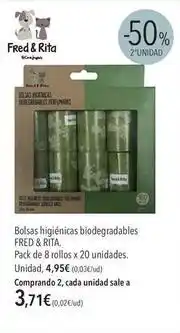 El Corte Inglés Rita - bolsas higiénicas biodegradables oferta