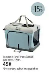 El Corte Inglés Transportín timine para perros oferta