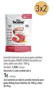 El Corte Inglés Dibaq - comida humeda para para gatos adultos esterilizados oferta
