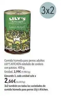 El Corte Inglés Lily's kitchen - comida húmeda para perros adultos oferta