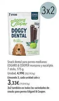 El Corte Inglés Snack - dental para perros medianos oferta